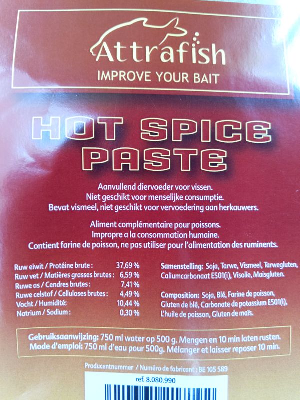 HOT SPICE PASTE- ATTRAFISH