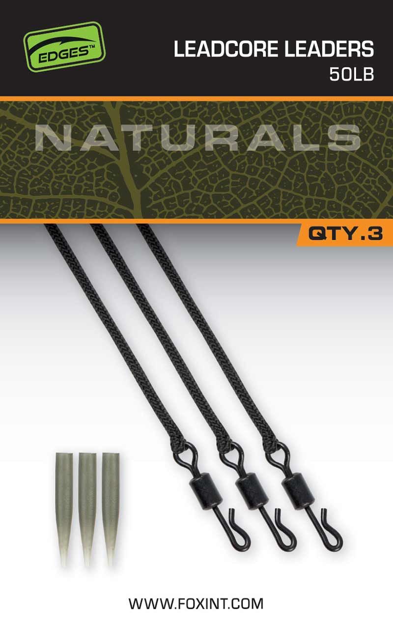 Naturals Leadcore Leaders - FOX