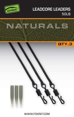 Naturals Leadcore Leaders - FOX