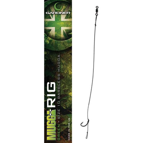 BARBED size 8 MUGGA Rig multi pack - GARDNER