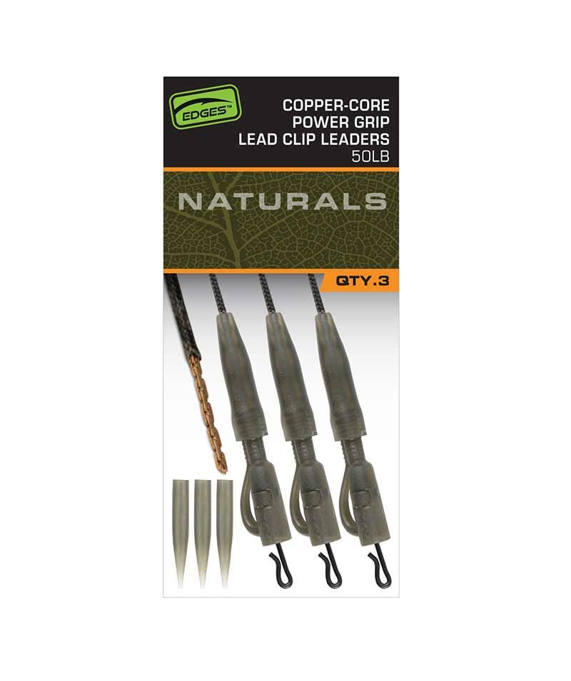 Copper core power grip lead clip leader