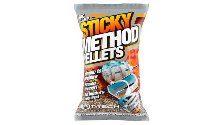 Sticky method pellets micro 2mm 700gr - BAIT-TECH