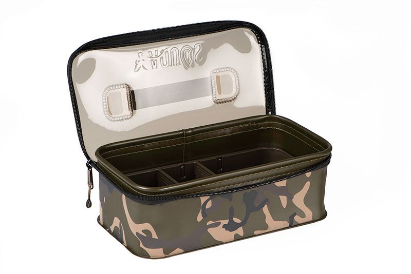 Aquos Camolite Eva Rig Box &amp; Tackle Bag - FOX