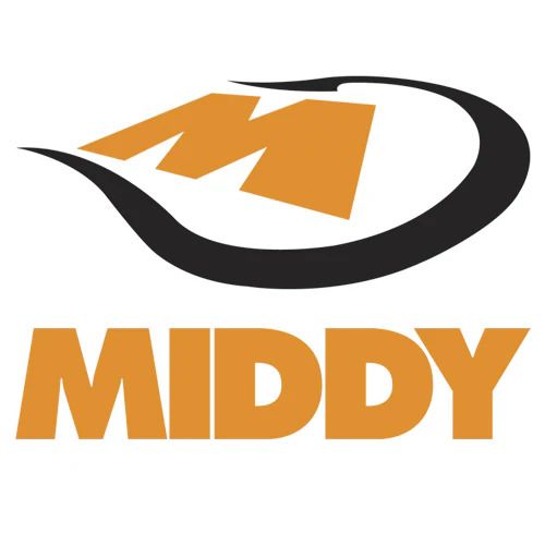 Hi-Viz Original Solid Elastic: 1-2 Carpbuster (GREY) - MIDDY