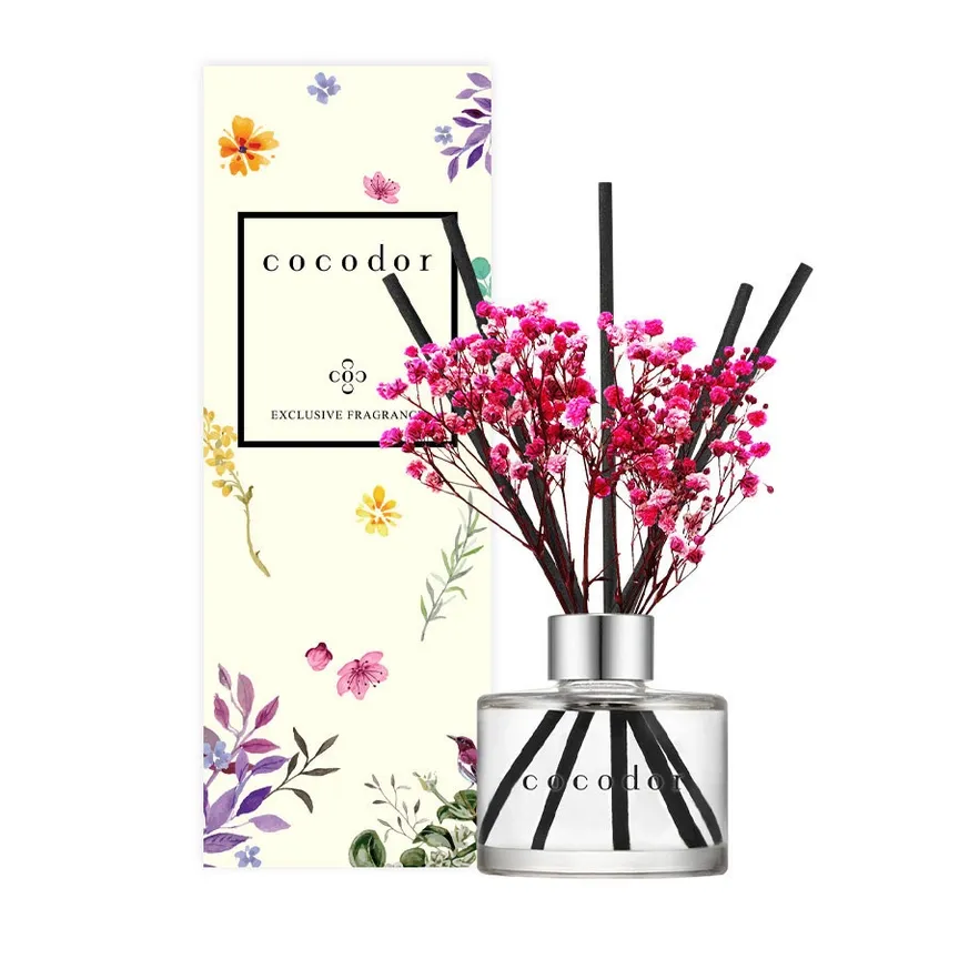 Bloemendiffuser 120 ml (4,0 oz) /rozenparfum - COCODOR