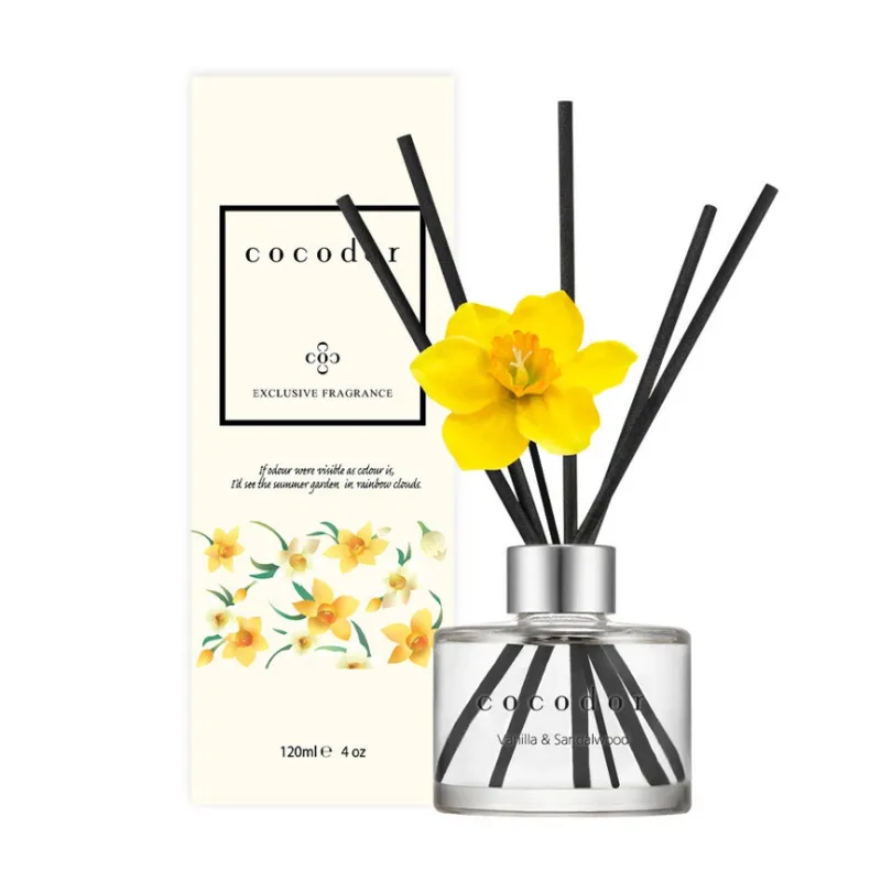 Narcissendiffuser 120 ml (4,0 oz) /vanille en sandelhout - COCODOR