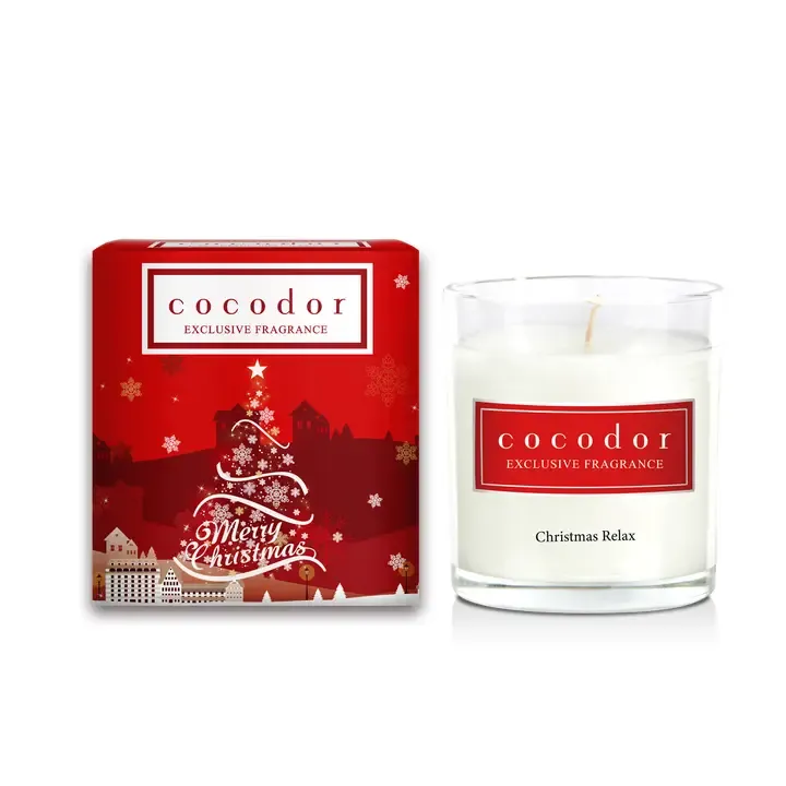 Geparfumeerde kaars - Christmas Relax - COCODOR
