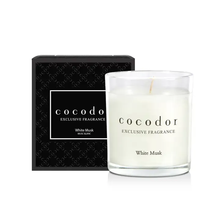 Premium candles - White Musk - COCODOR