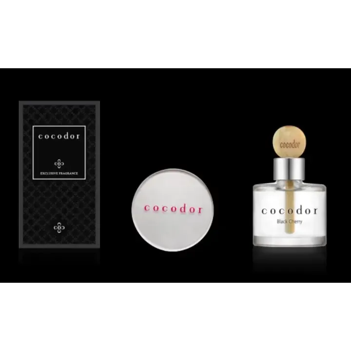 Autodiffusor 50 ml met houten bal - COCODOR