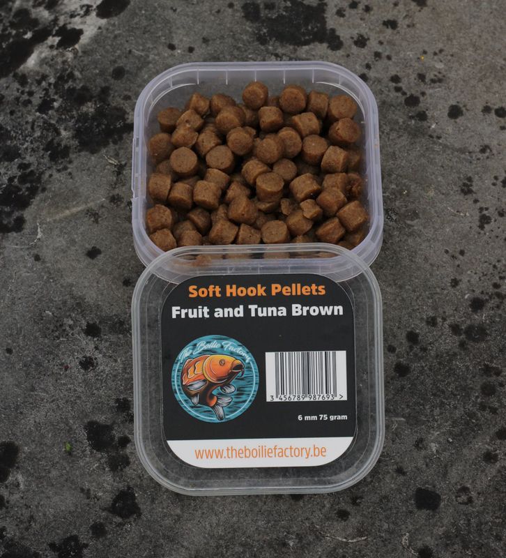 Fruit and Tuna Brown soft hookpellets -TBF