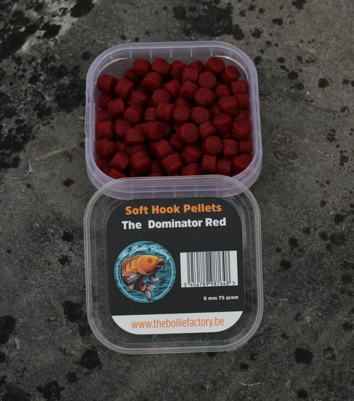 Dominator RED soft hookpellets - TBF