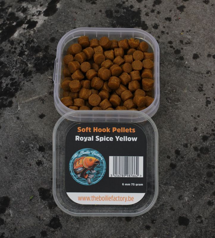 Royal spice yellow soft hookpellets - TBF