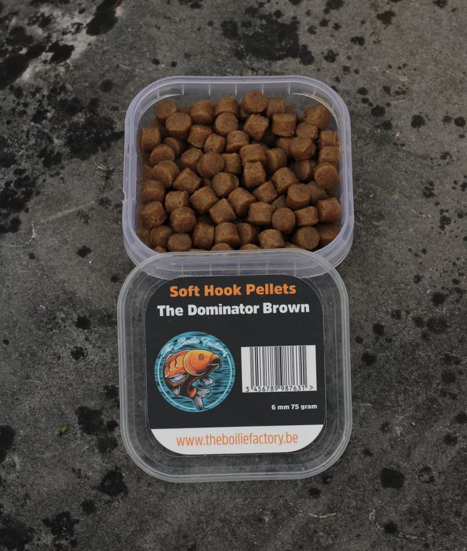 Dominator BROWN soft hookpellets - TBF