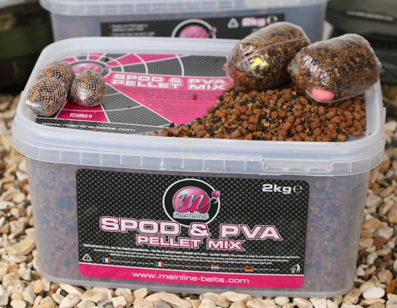 Spod &amp; PVA Pellet Mix - 2kg - MAINLINE