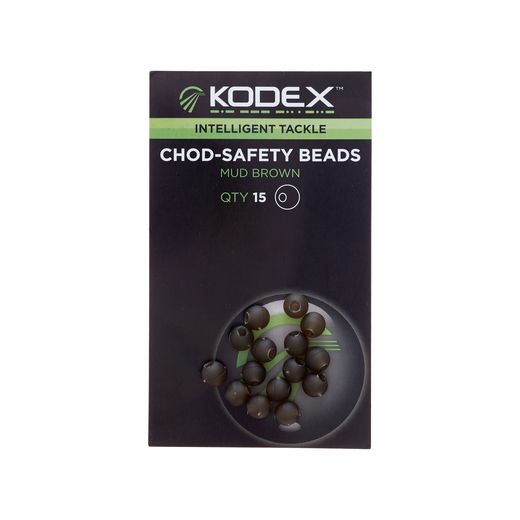 Chod safety beads  BROWN - KODEX
