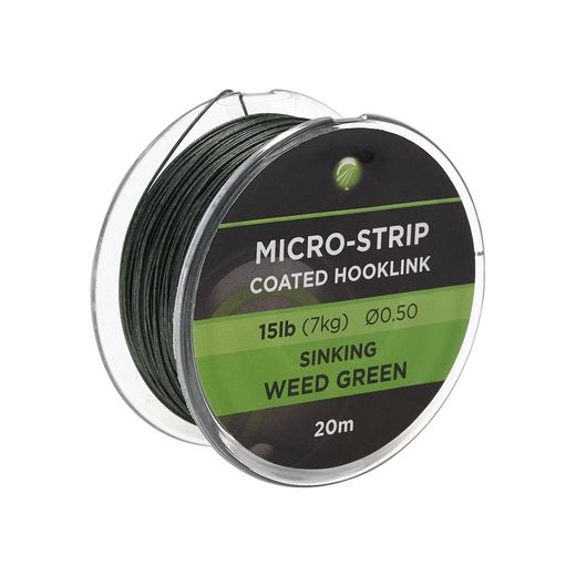 Micro-strip coated hooklink 25 lb green 20 m - KODEX