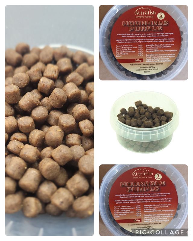 HOOKABLE PURPLES 7 MM - ATTRAFISH