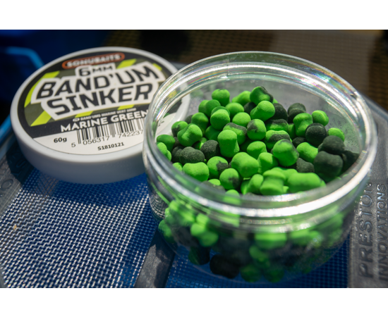 Marine Green Sinkers 6mm - SONUBAITS