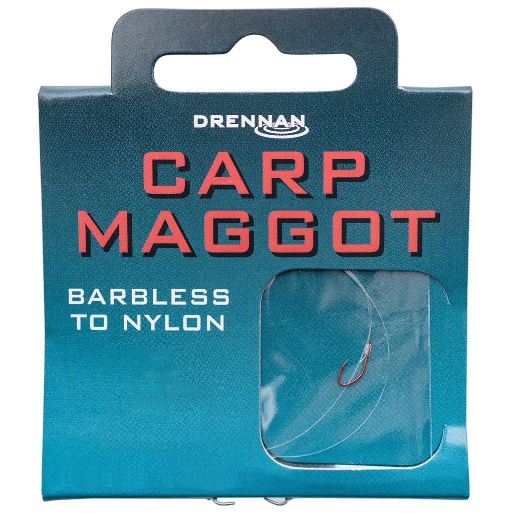 Carp Maggot, Hooks to Nylon, - DRENNAN