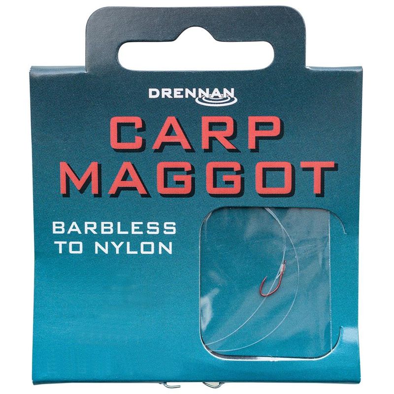 Carp Maggot, Hooks to Nylon, - DRENNAN