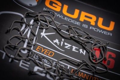Kaizen Eyed hook (Barbless/Eyed) - GURU