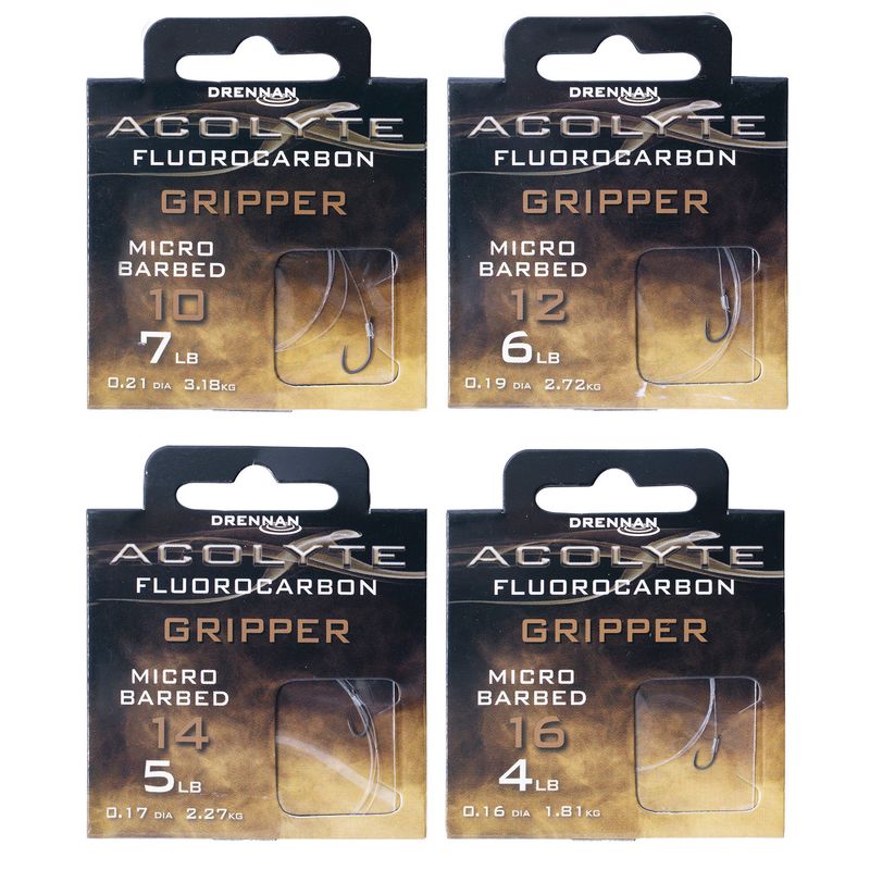 Acolyte Gripper - Hooks to Fluorocarbon - DRENNAN