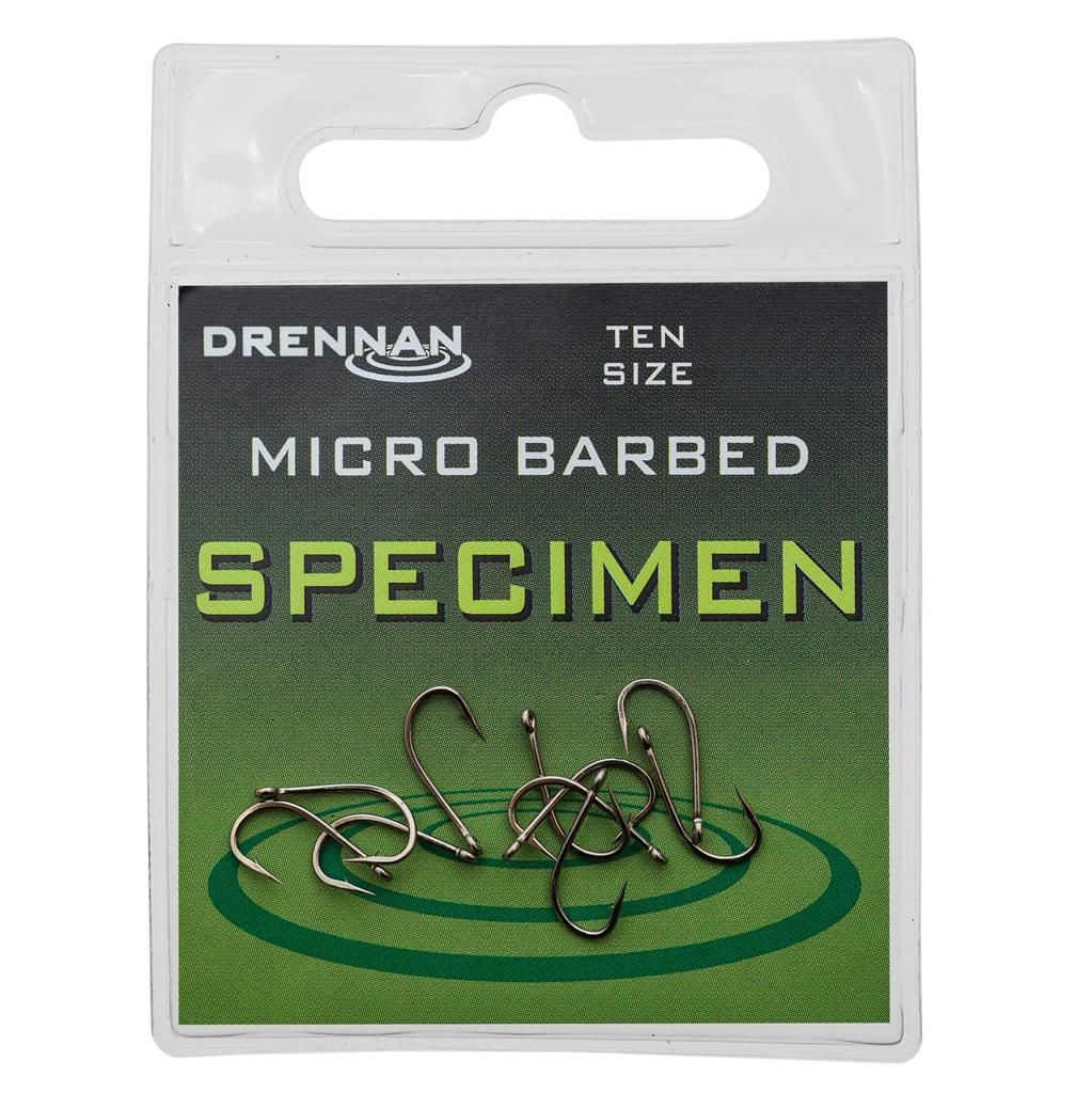Specimen Hooks - DRENNAN (Eyed/barbed - met oogje/met weerhaak)