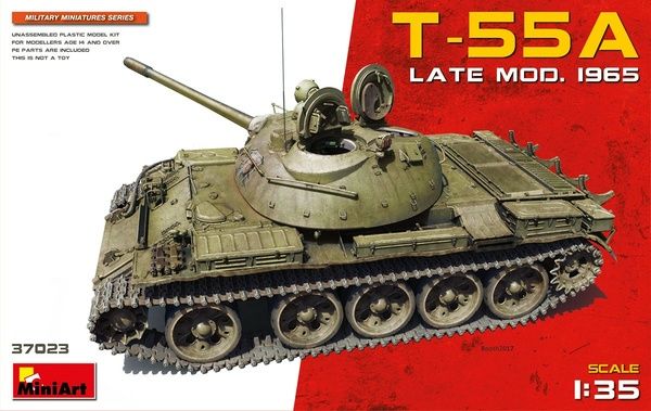 1/35 T-55A Late Mod. 1965 - MINIART
