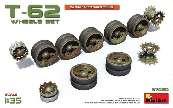 1/35 T-62 Wheels Set - MINIART