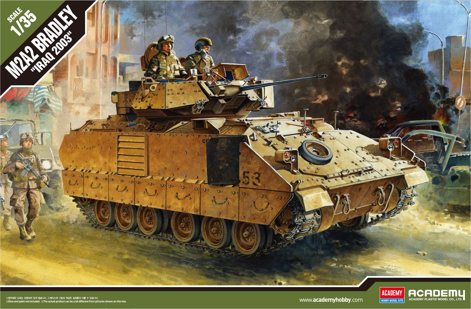 (1/35 M2A2 BRADLY OIF) - ACADEMY