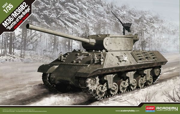 1/35 US Army M36B2 "Battle of Bulge" - ACADEMY