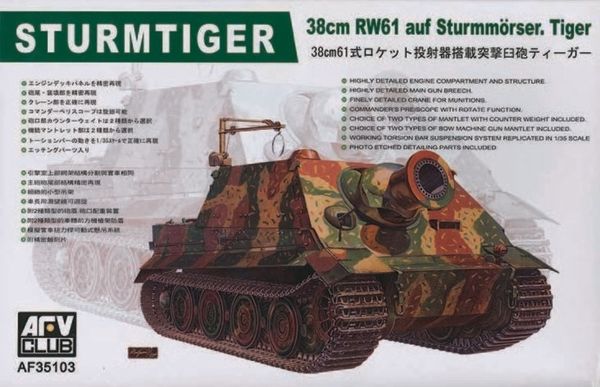 Sturm tiger 3.8CM RW6-1 L/5.4 Assault ro - AFV