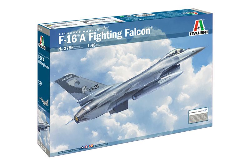 F-16A met nederlandse decals - ITALERI
