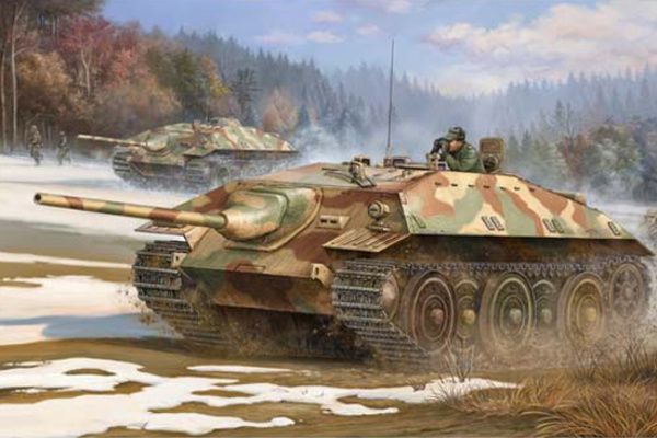 GERM.E25 TANK DESTR. 1:35 - TRUMPETER