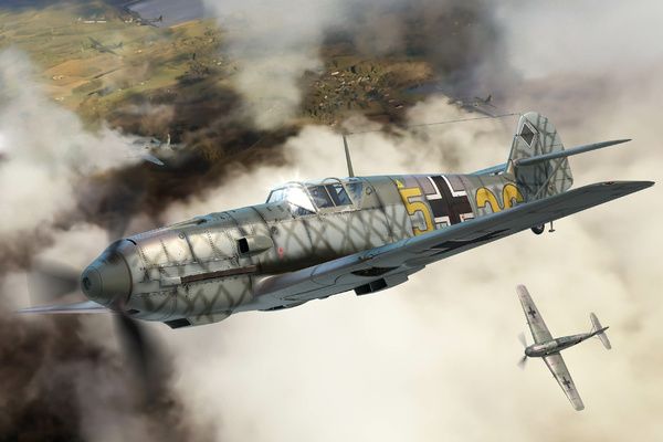 Messerschmitt Bf109E-3 - HOBBYBOSS