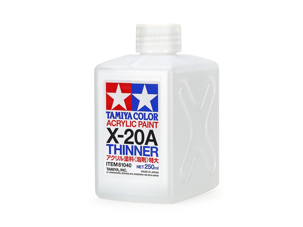 X-20A ACRYLIC THINNER (250ml) - TAMIYA
