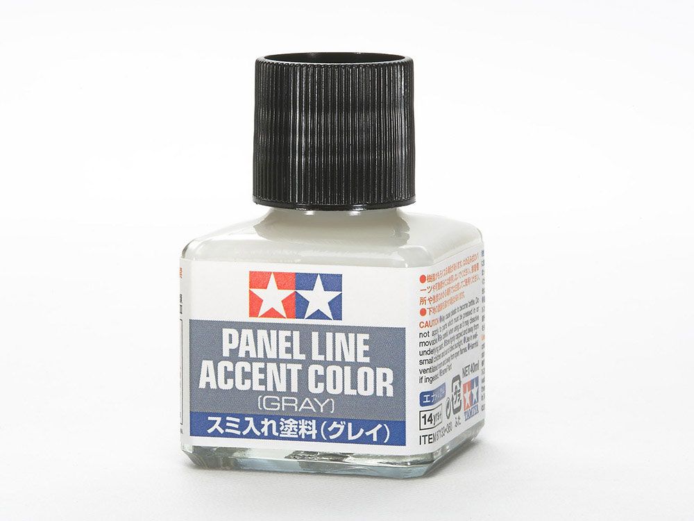 PANEL LINE ACCENT COLOR (GRAY) - TAMIYA
