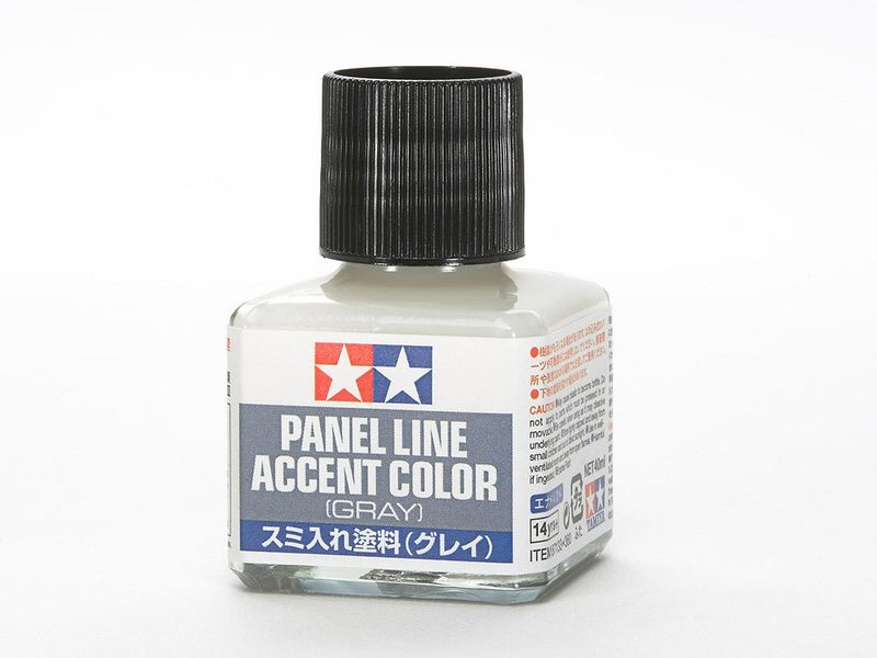 PANEL LINE ACCENT COLOR (GRAY) - TAMIYA