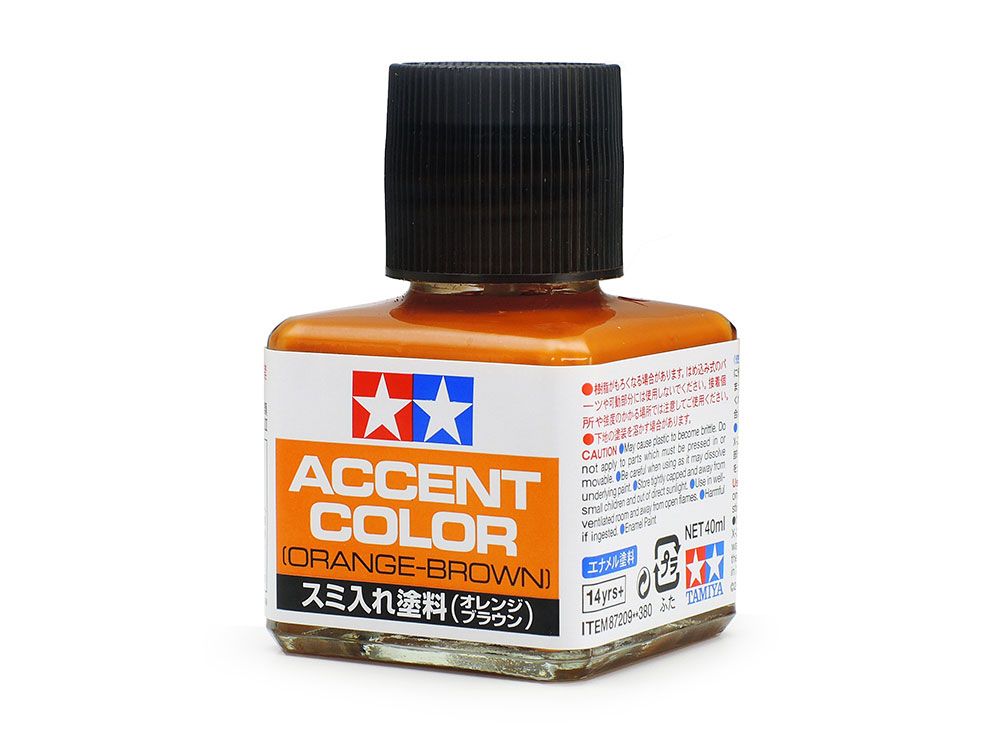 ACCENT COLOR (ORANGE-BROWN) - TAMIYA