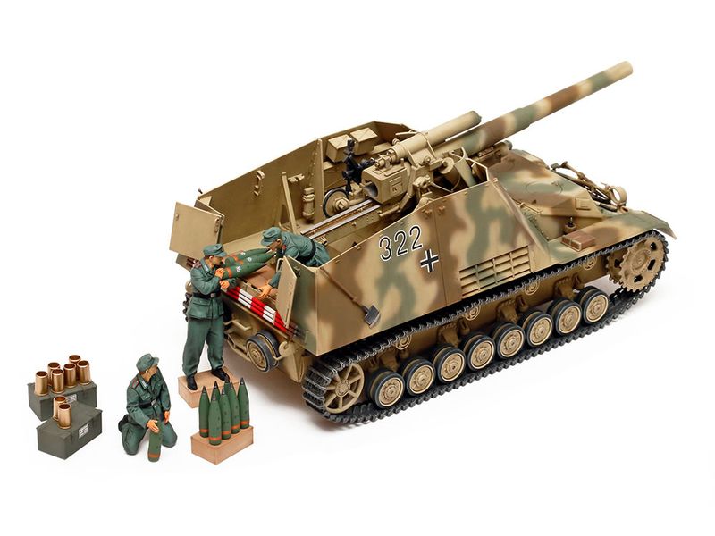 1/35 GERMAN HEAVY SELF-PROPELLED HOWITZER HUMMEL (LATE PRODUCTION) - TAMIYA