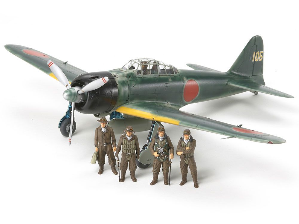1/48 SCALE MITSUBISHI A6M3/3A ZERO (ZEKE) - TAMIYA