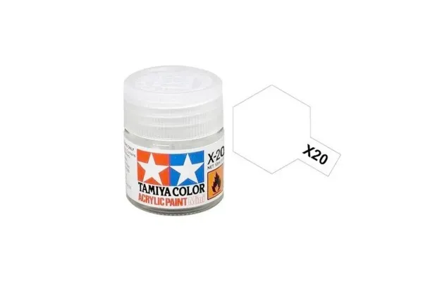 X-20A Mini Acrylic Thinner 10 ml –TAMIYA