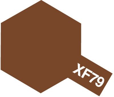 Xf79 linoleum deck Brown 10ML  - TAMIYA
