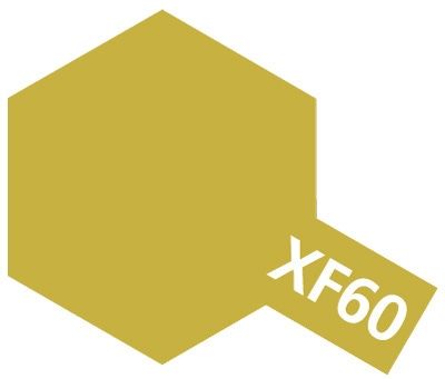 Xf60 dark yellow  10ML - TAMIYA