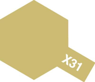 X31 titanium gold gloss 10ML - TAMIYA