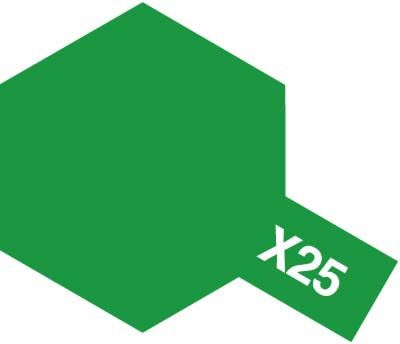 X25 clear green 10ML - TAMIYA