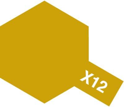 X12 gold leaf gloss 10ML - TAMIYA