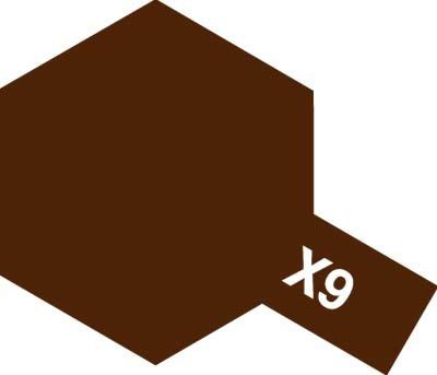 X9 brown gloss 10ML - TAMIYA