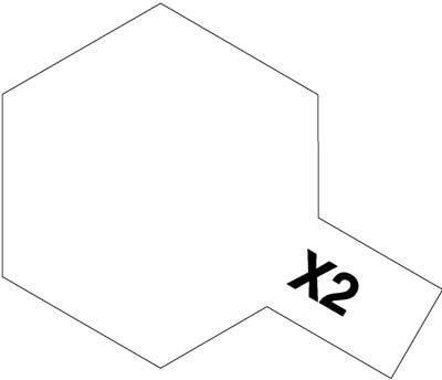 X2 white gloss 10ML - TAMIYA