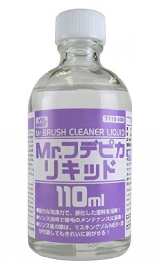 Mr brush cleaner liquid 110ml - MR HOBBY